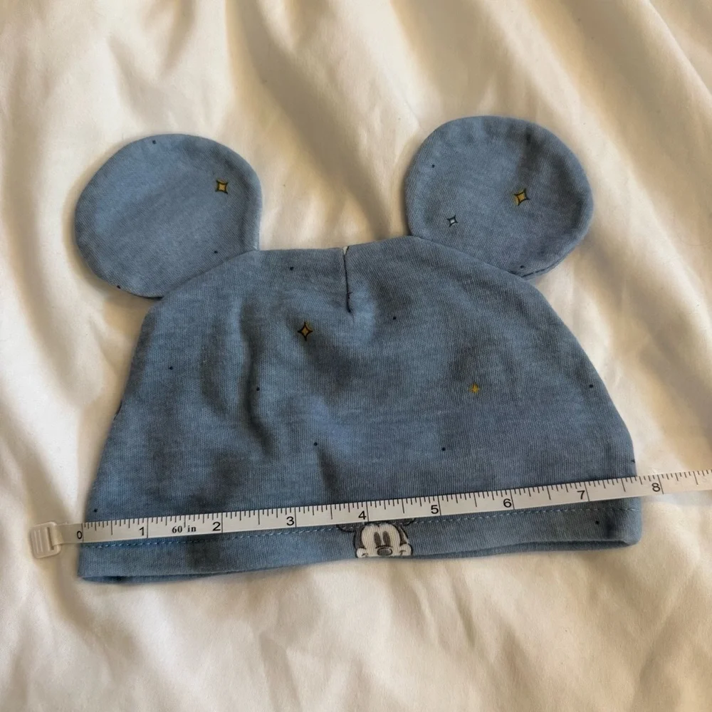 NWOT Mickey Mouse Disney Baby Beanie with Soft Ears